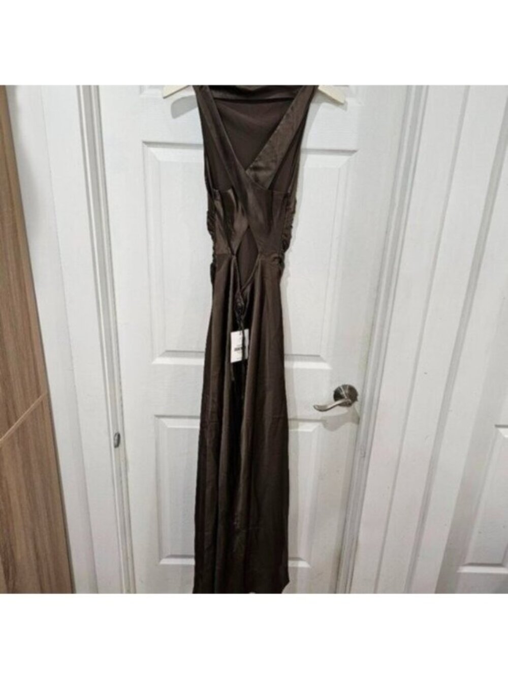NWT Reformation Anaiis Silk Dress - Picture 3 of 8